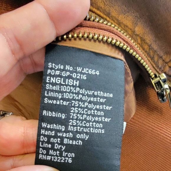 Lock & Love "Leather" Jacket - Picture 10 of 10